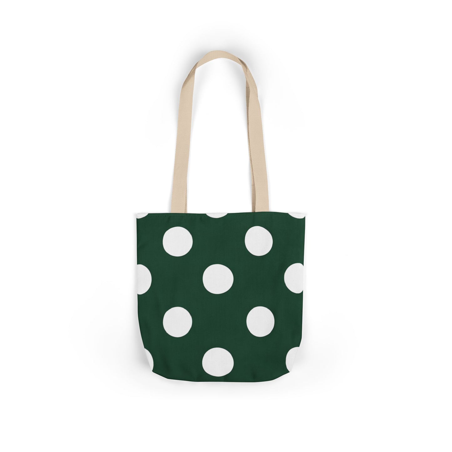 Gretel's Green Polka Dot Tote Bag