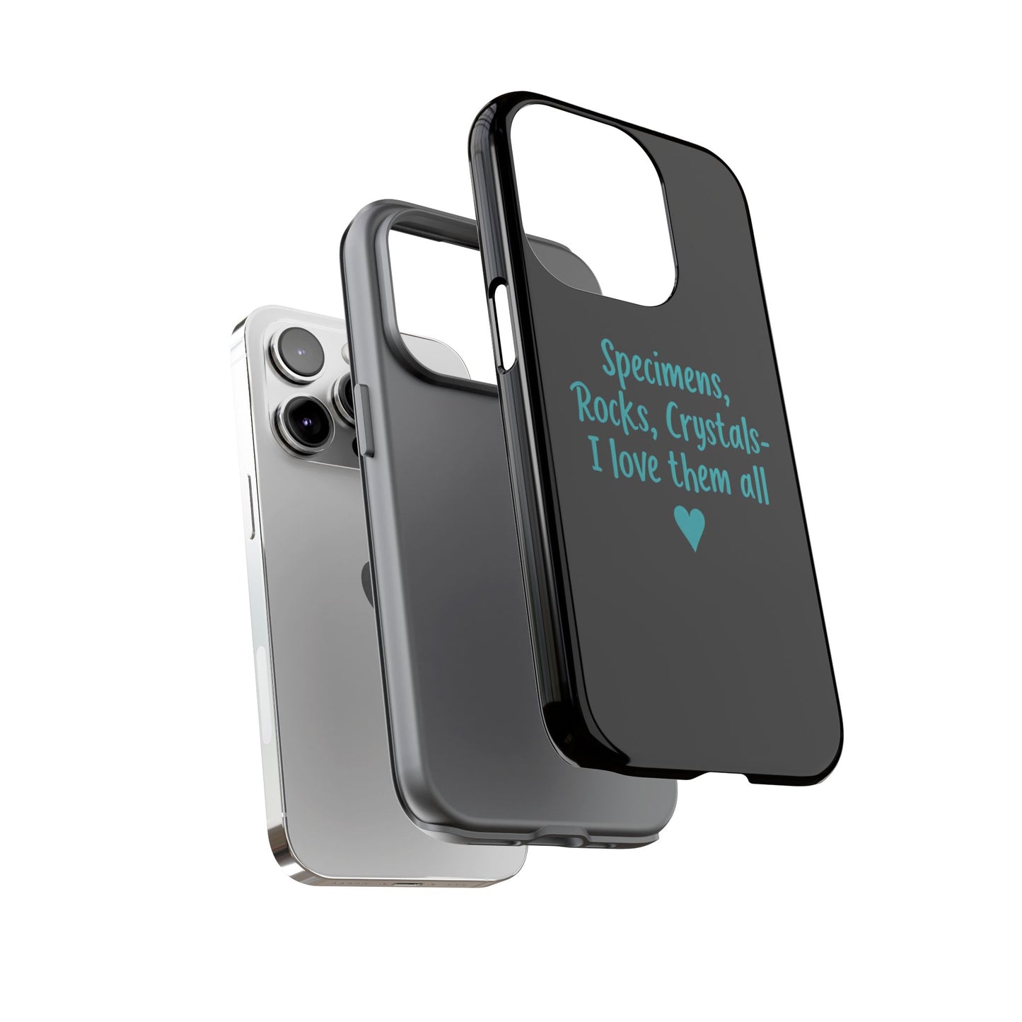 Love Crystal iphone Tough Phone Case