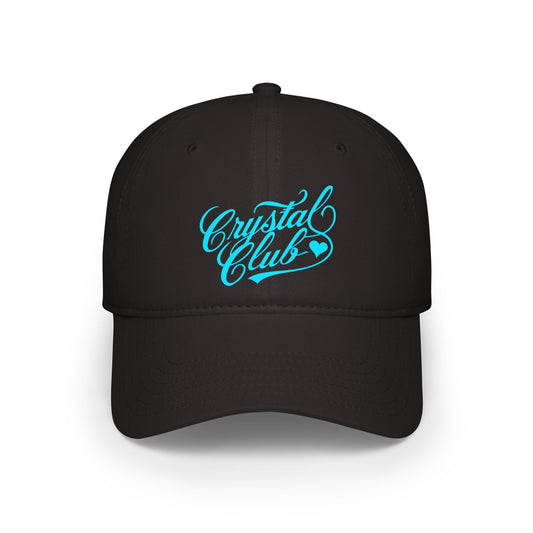 Blue Crystal Club Low Profile Baseball Cap