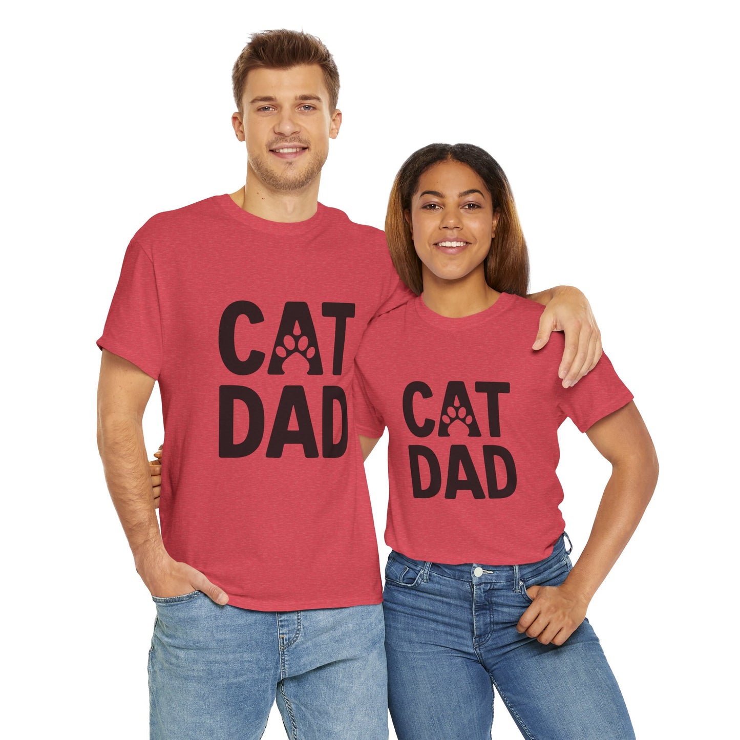 Chuck's Cat Dad Adult Shirt