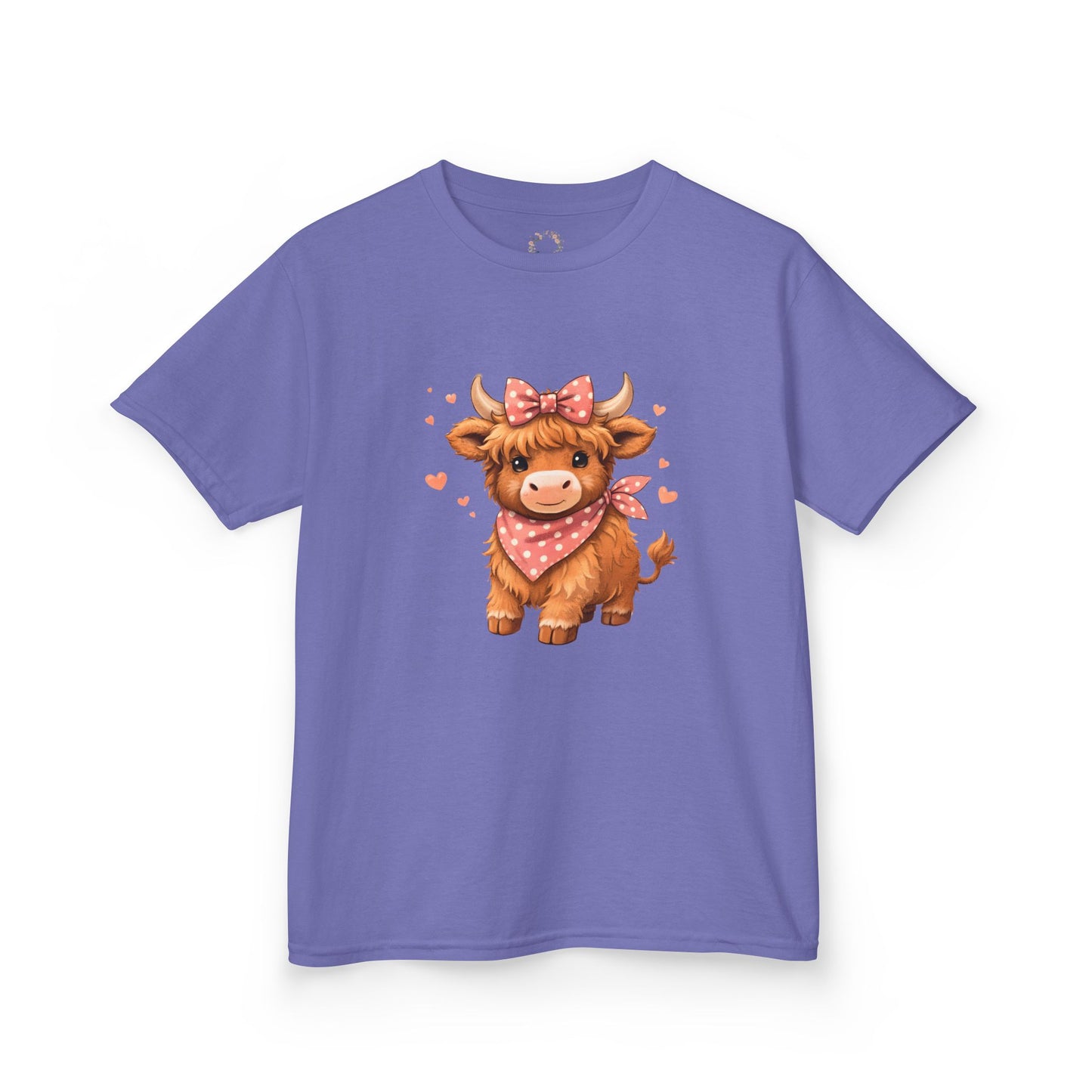 Harley's Highland Cow Youth Top