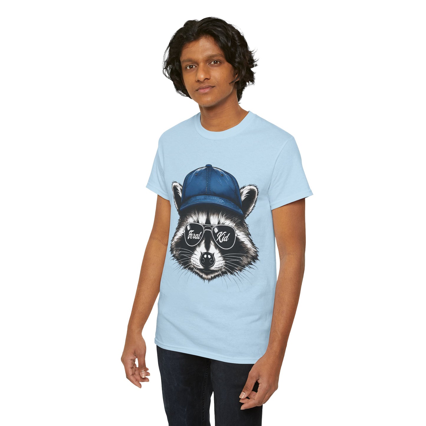 Foley's Feral Kid Raccoon Adult Shirt