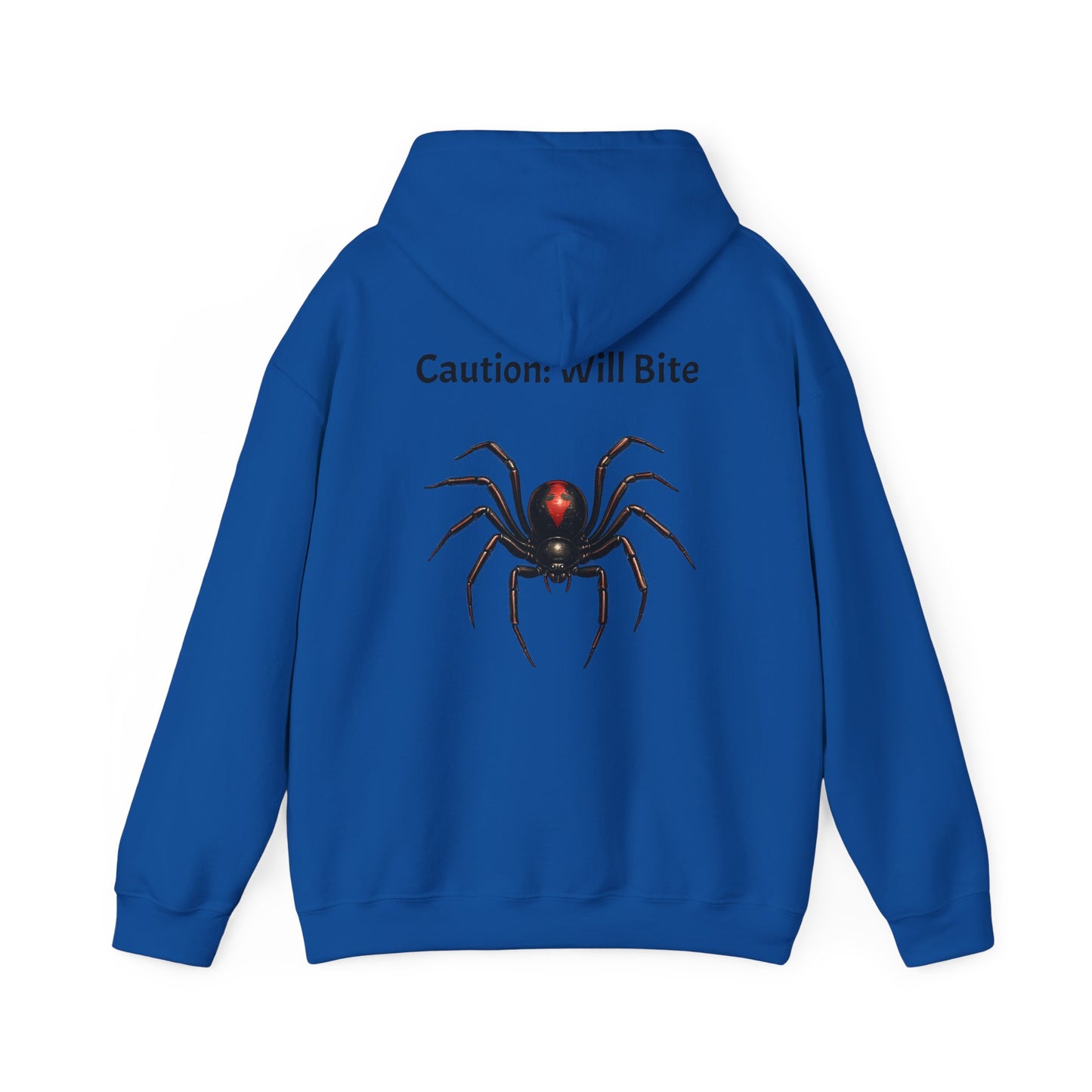 Casper's Caution: Will Bite Adult Sweatshirt - Hooded