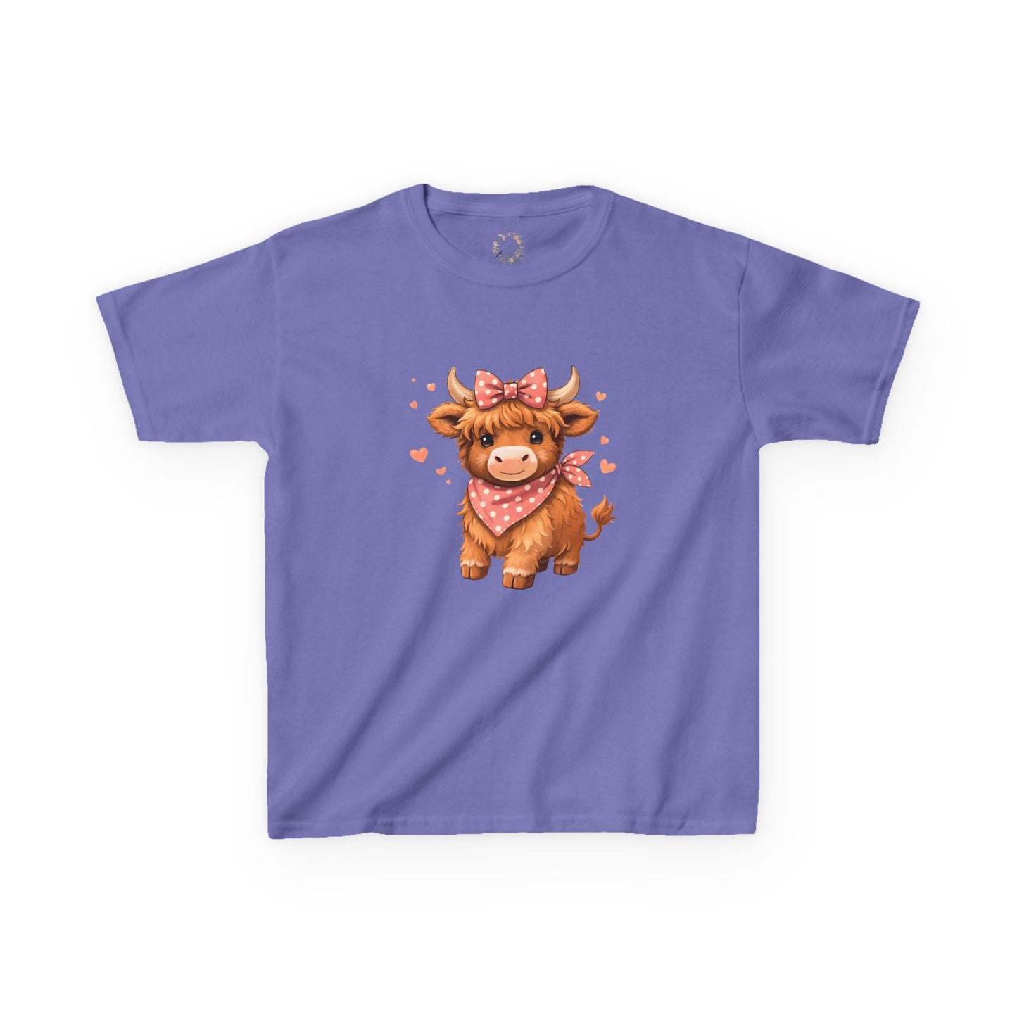 Harley's Highland Cow Youth Top