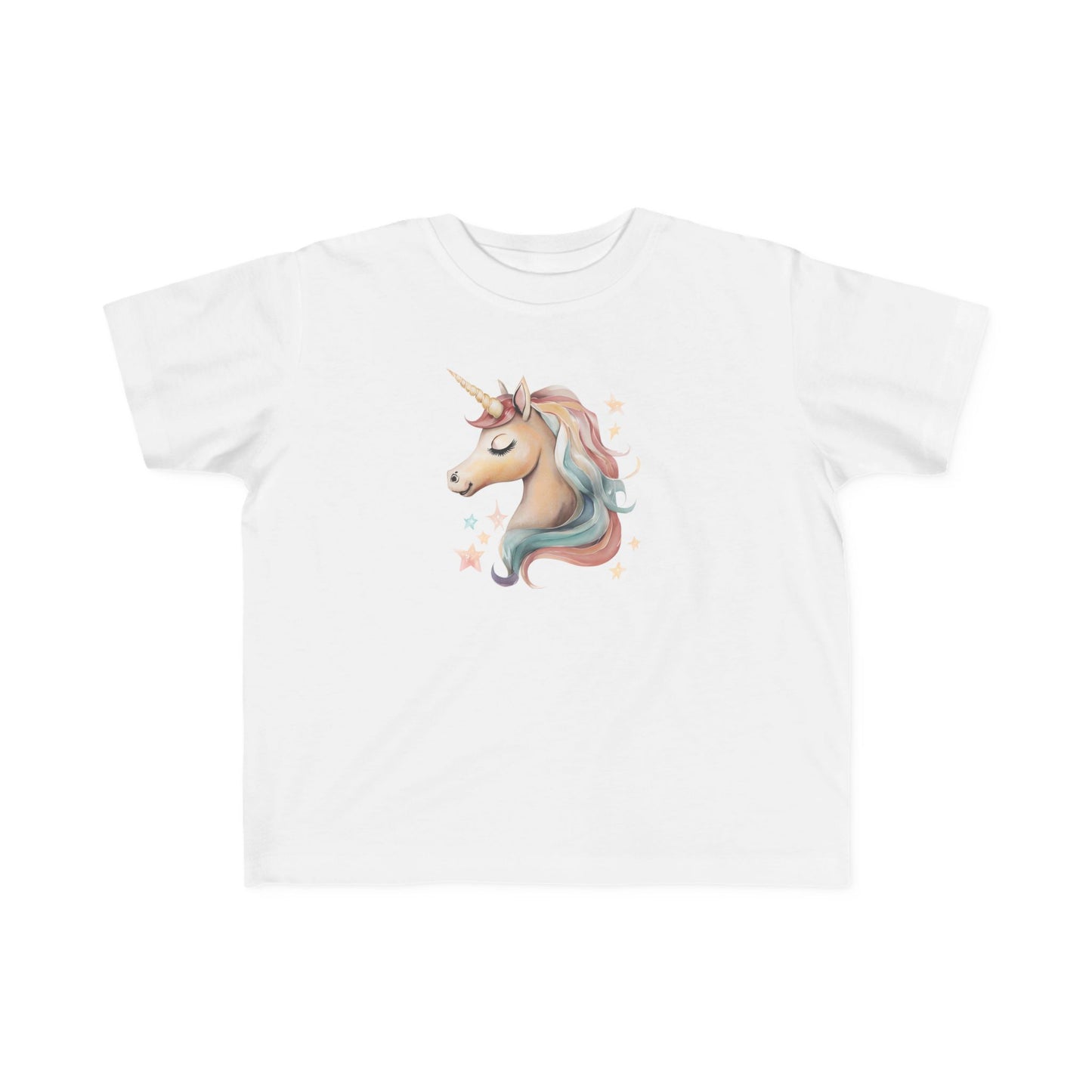 Aria's Unicorn Toddler Top
