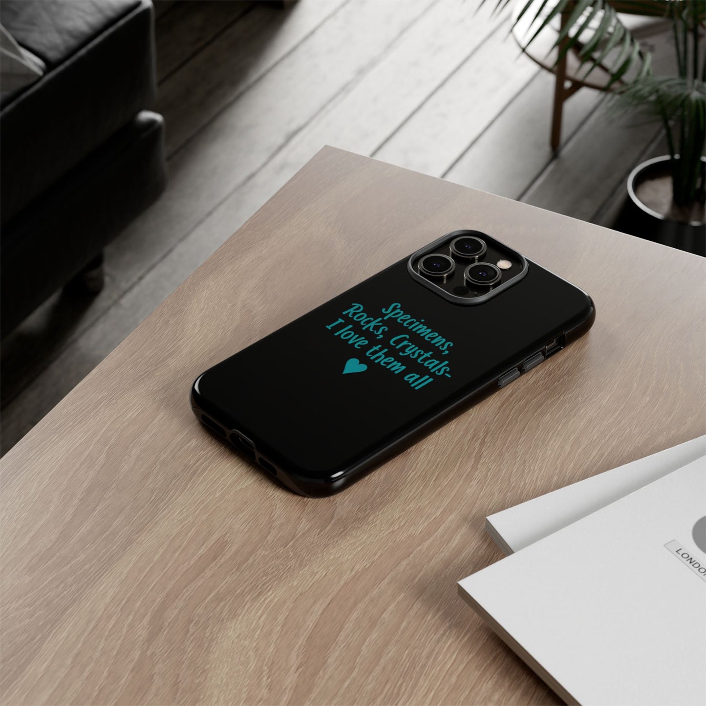 Love Crystal iphone Tough Phone Case