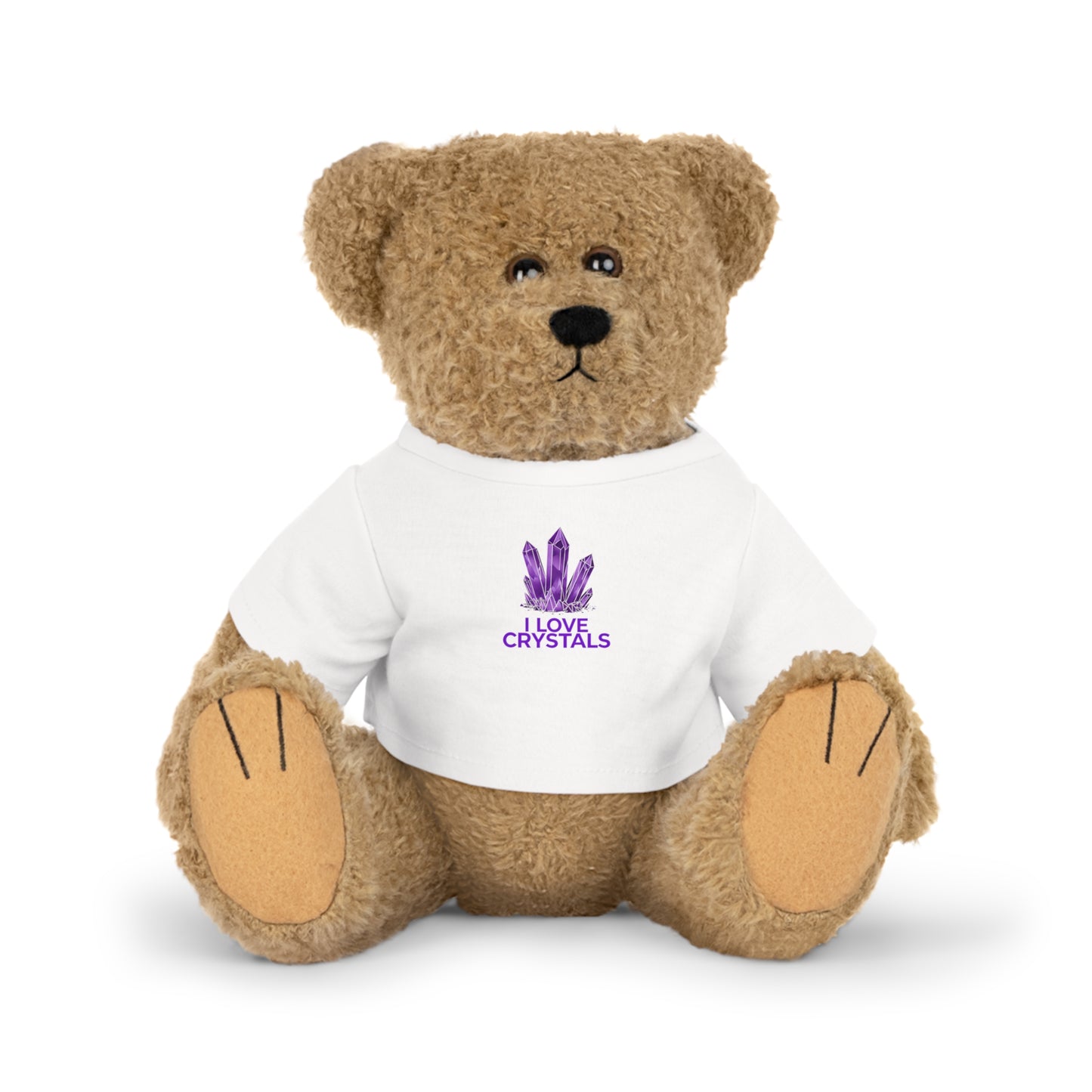 I Love Crystals Plush Teddy