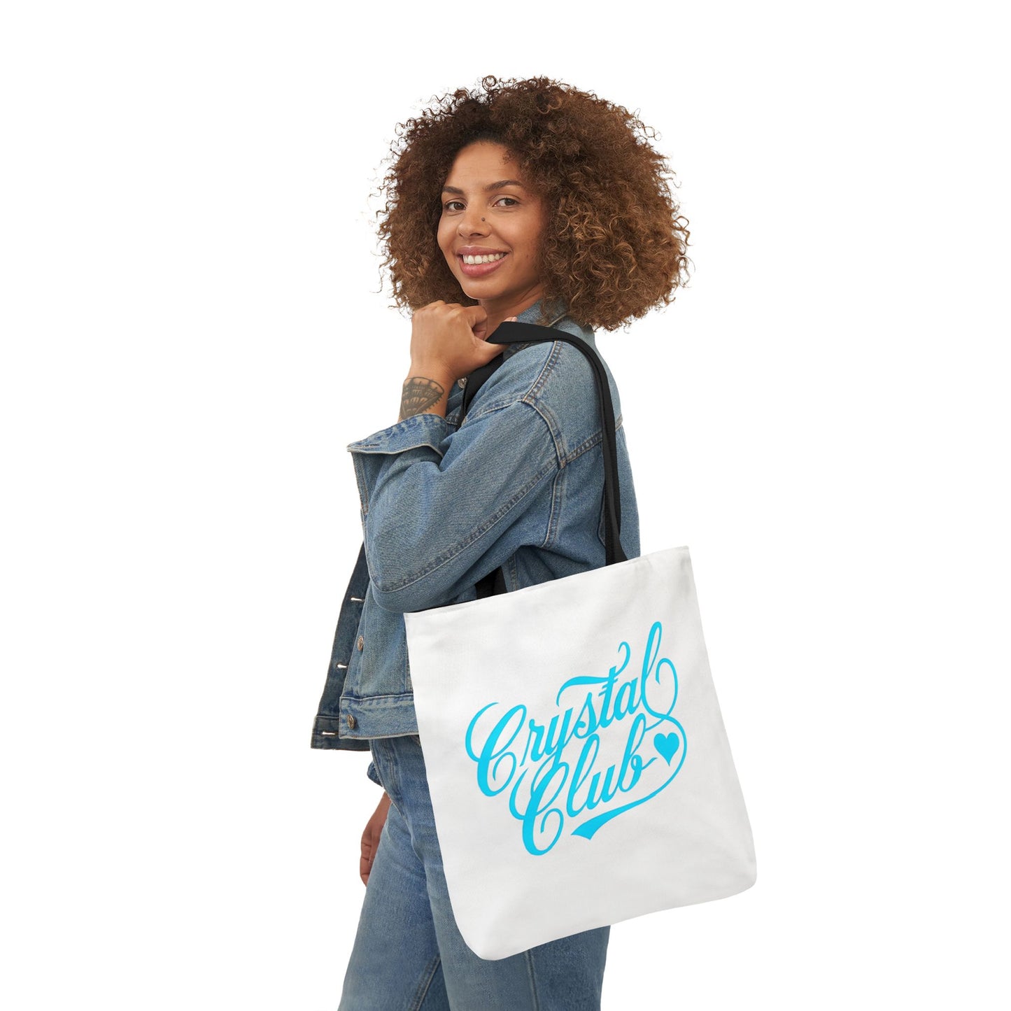 Barb's Blue Crystal Club Tote Bag