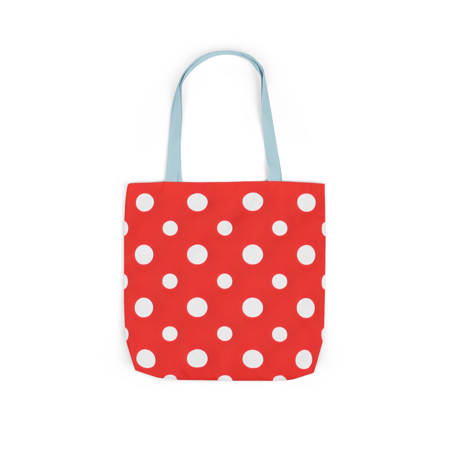 Reba's Red Polka Dot Canvas Tote Bag
