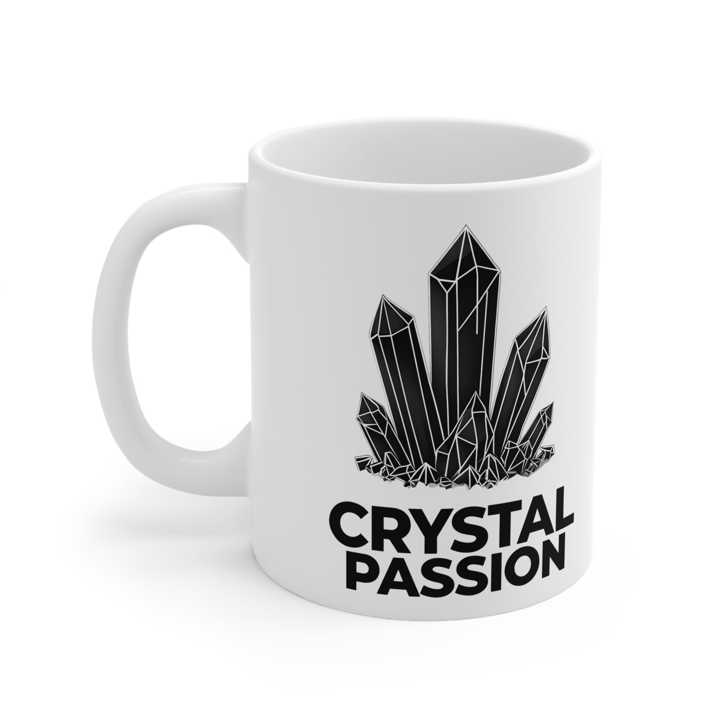 Cleo's Crystal Passion Ceramic Mug, Coffee Cup