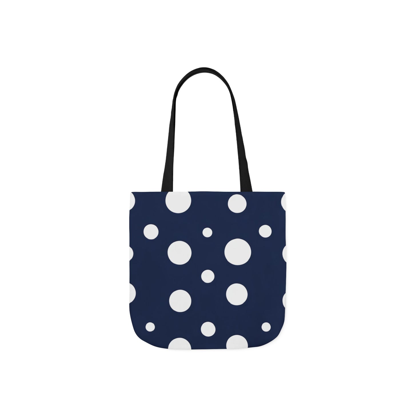 Bonnie's Navy Polka Dot Tote Bag