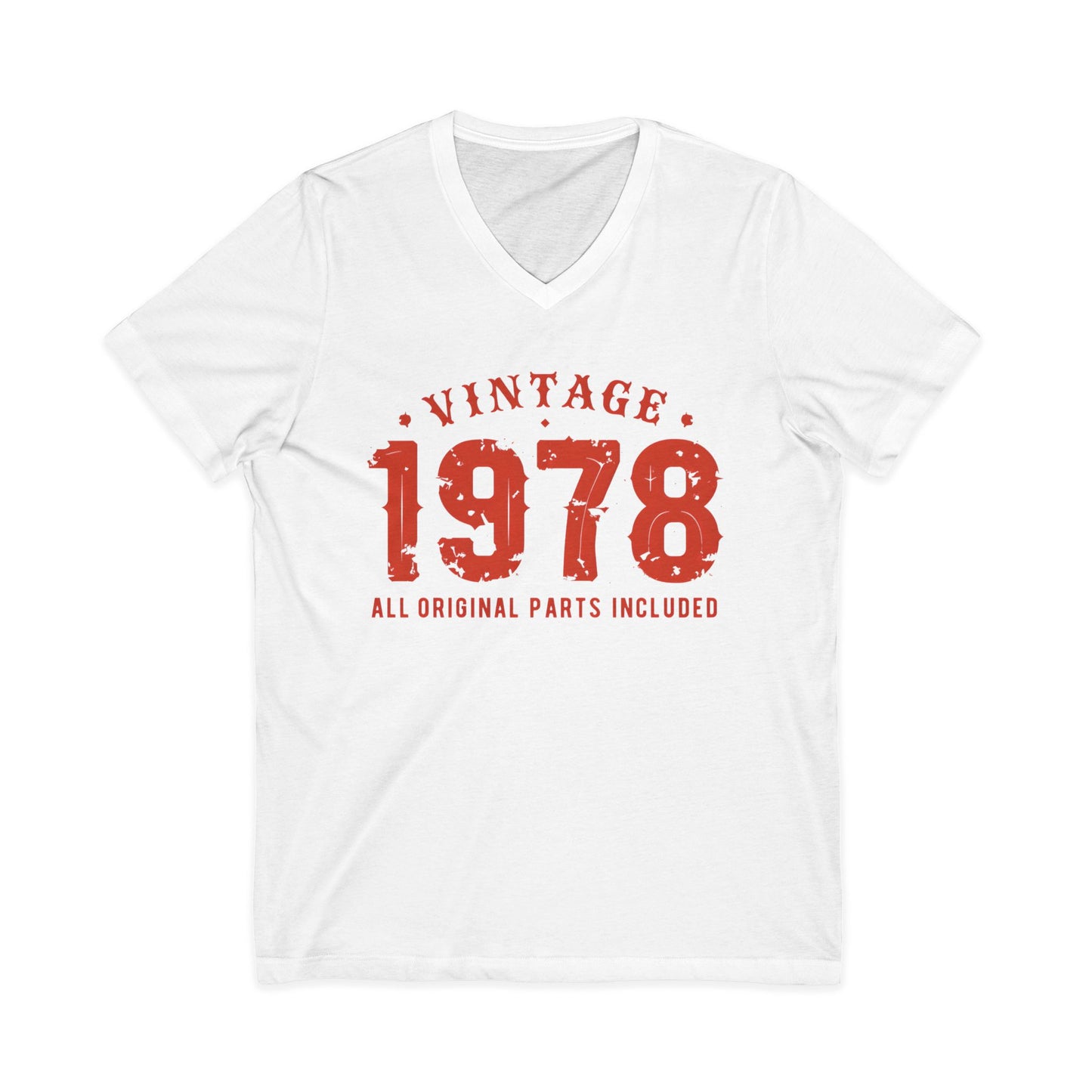 Vince's Vintage 1978 V-Neck Adult Shirt