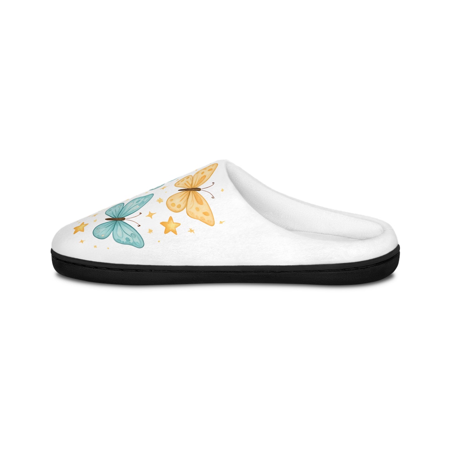 Bess's Butterfly & Stars Women's Indoor Slippers
