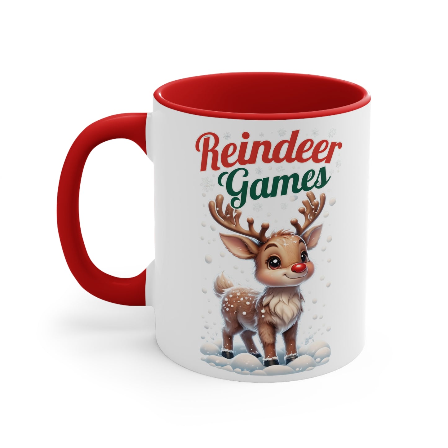 Rycker's Reindeer Games Ceramic Mug, Coffee Cup