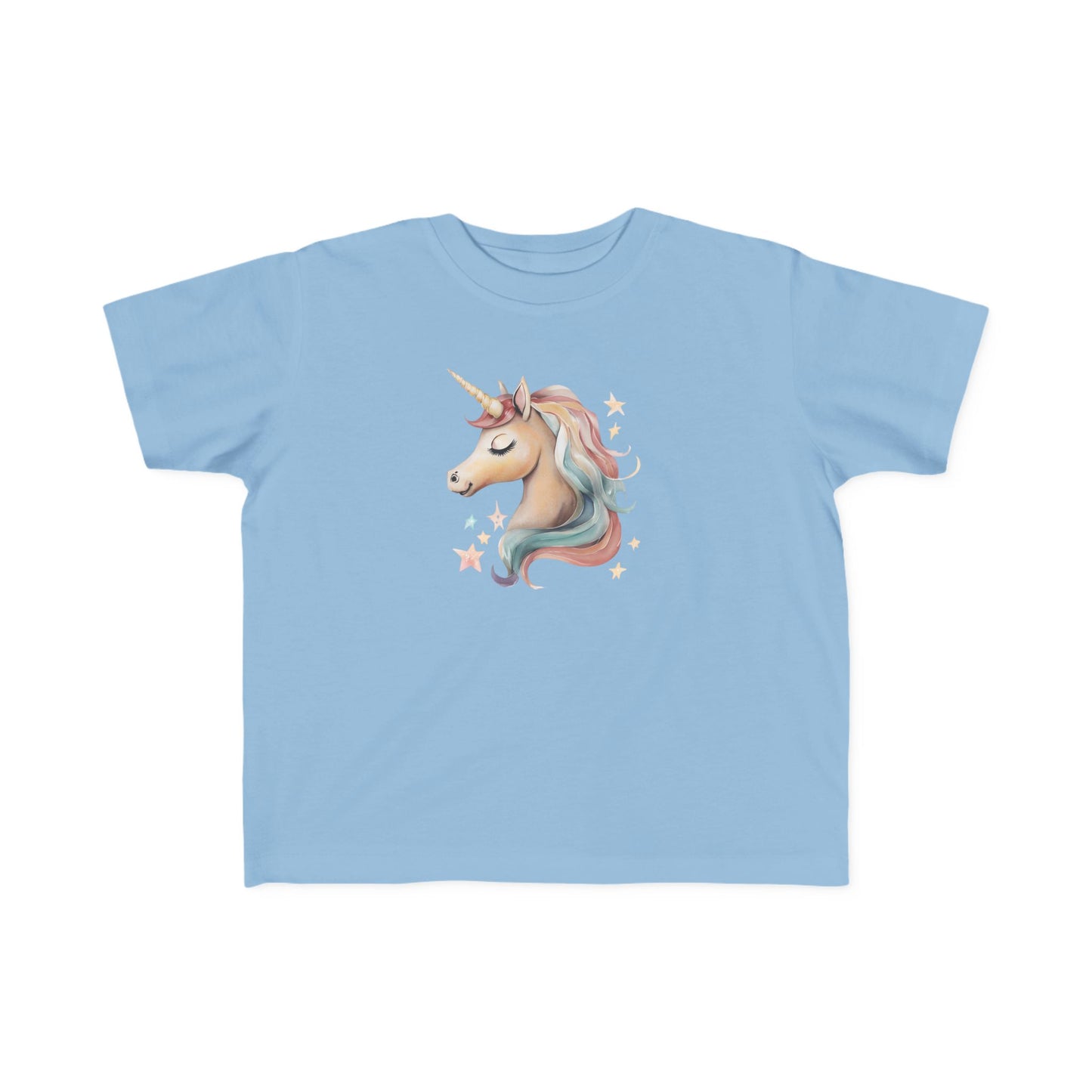Aria's Unicorn Toddler Top