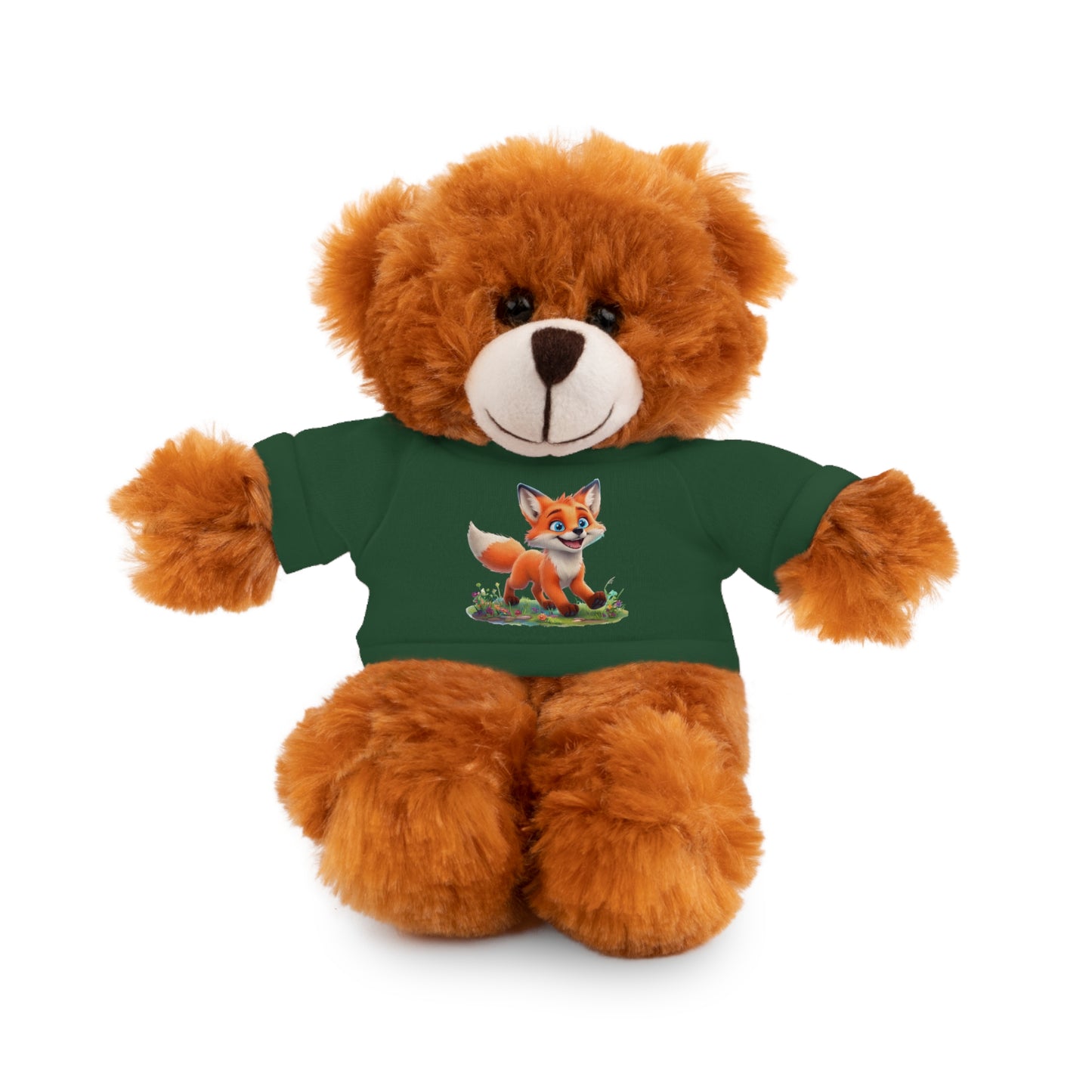 Fox On Tee Animal Plush