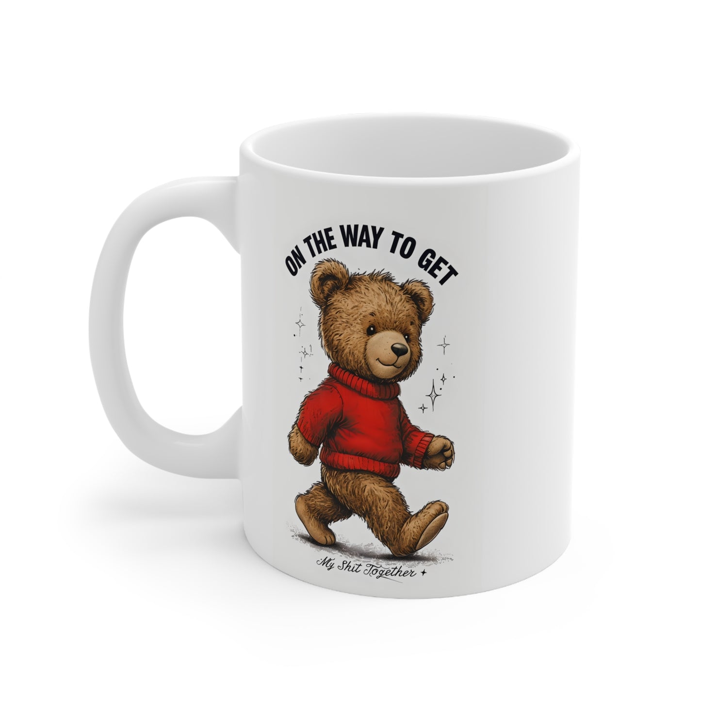 Buster Bear Ceramic Mug, Coffee Cup