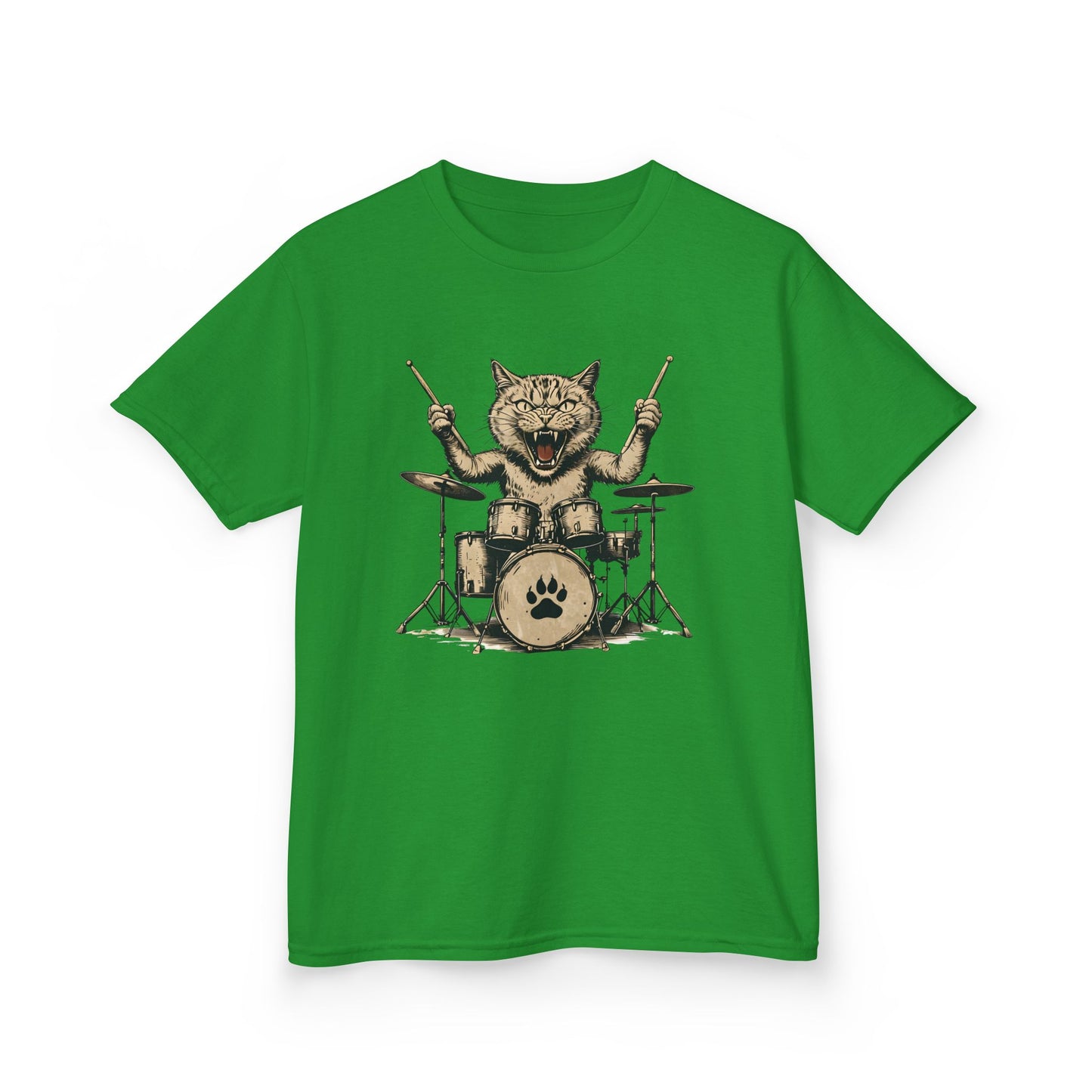 Dave's Drummer Cat Youth Top