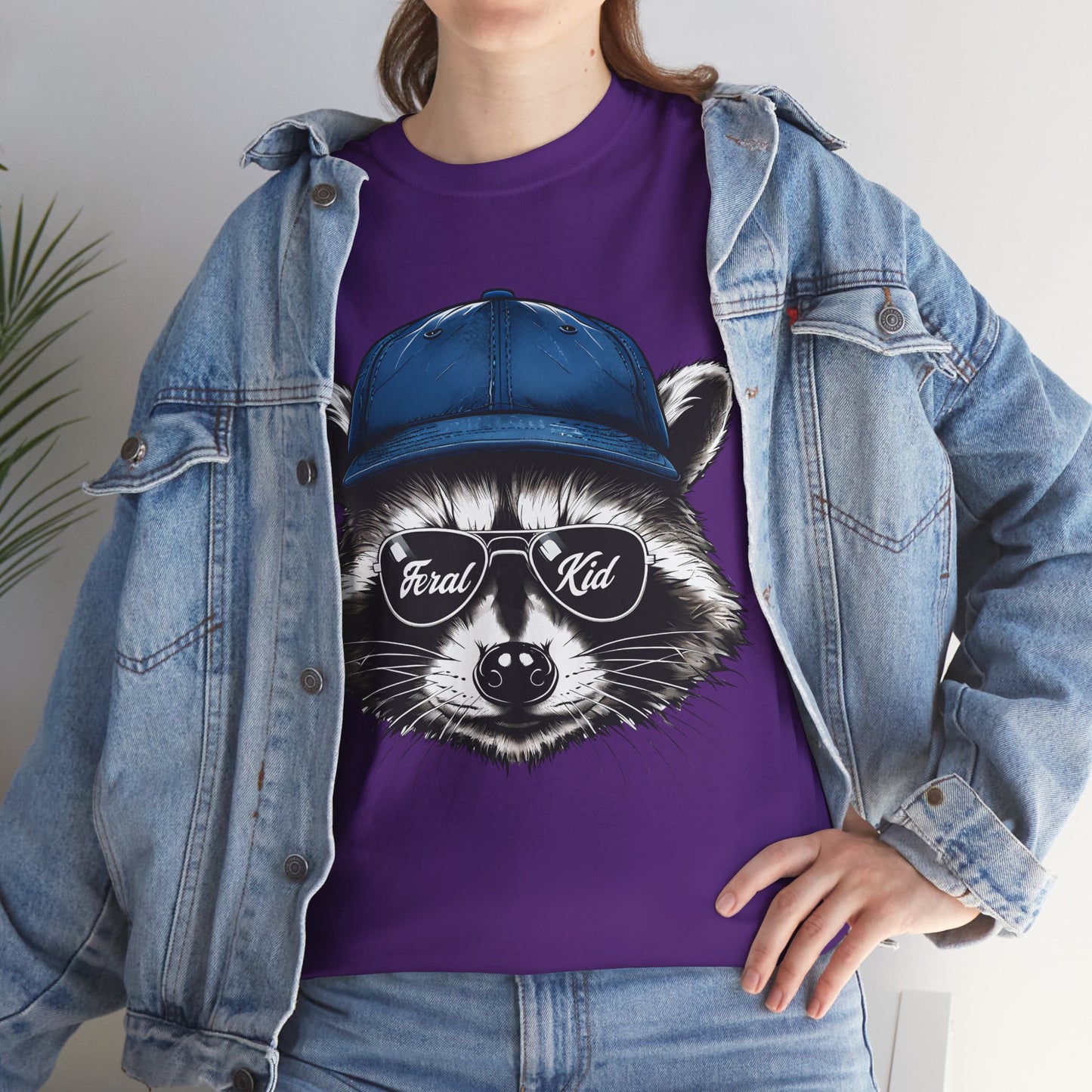 Foley's Feral Kid Raccoon Adult Shirt