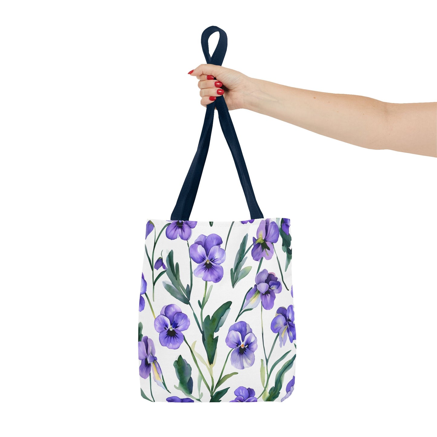 Perry's Pansy Floral Tote Bag