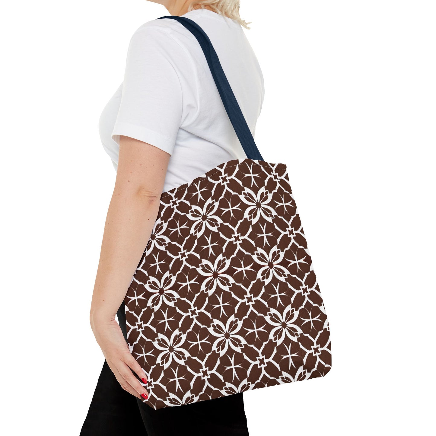 Brook's Brown Tile Tote Bag