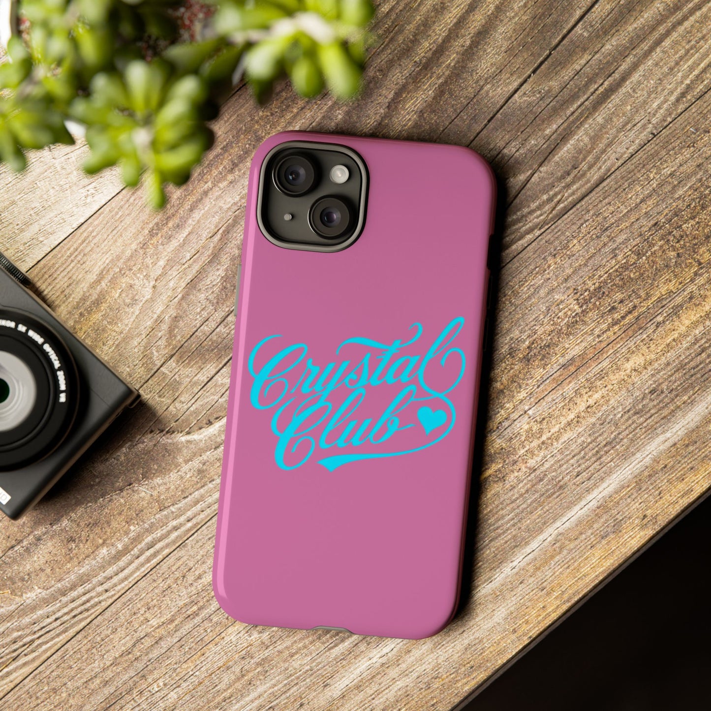 Blue Crystal Club Tough Phone Case