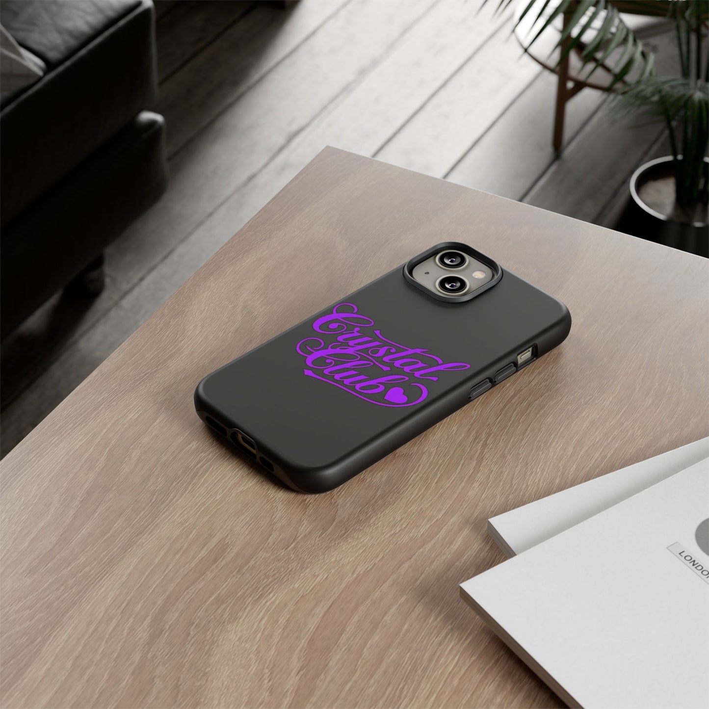 Paul's Purple Crystal Club Tough Phone Case