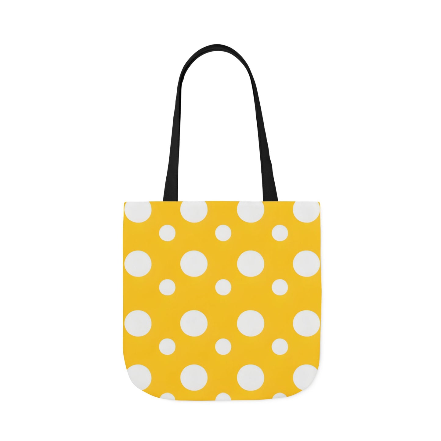 Yuki's Yellow Polka Dot Tote Bag