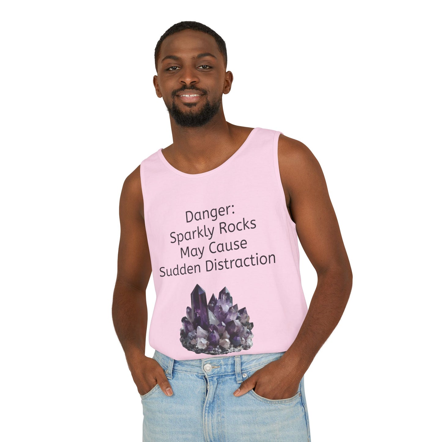 Simba's Sparkly Rocks May Cause Sudden Distraction Tank Shirt