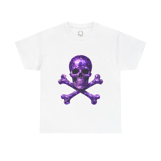 Ami's Amethyst Skull & Crossbones Adult Shirt