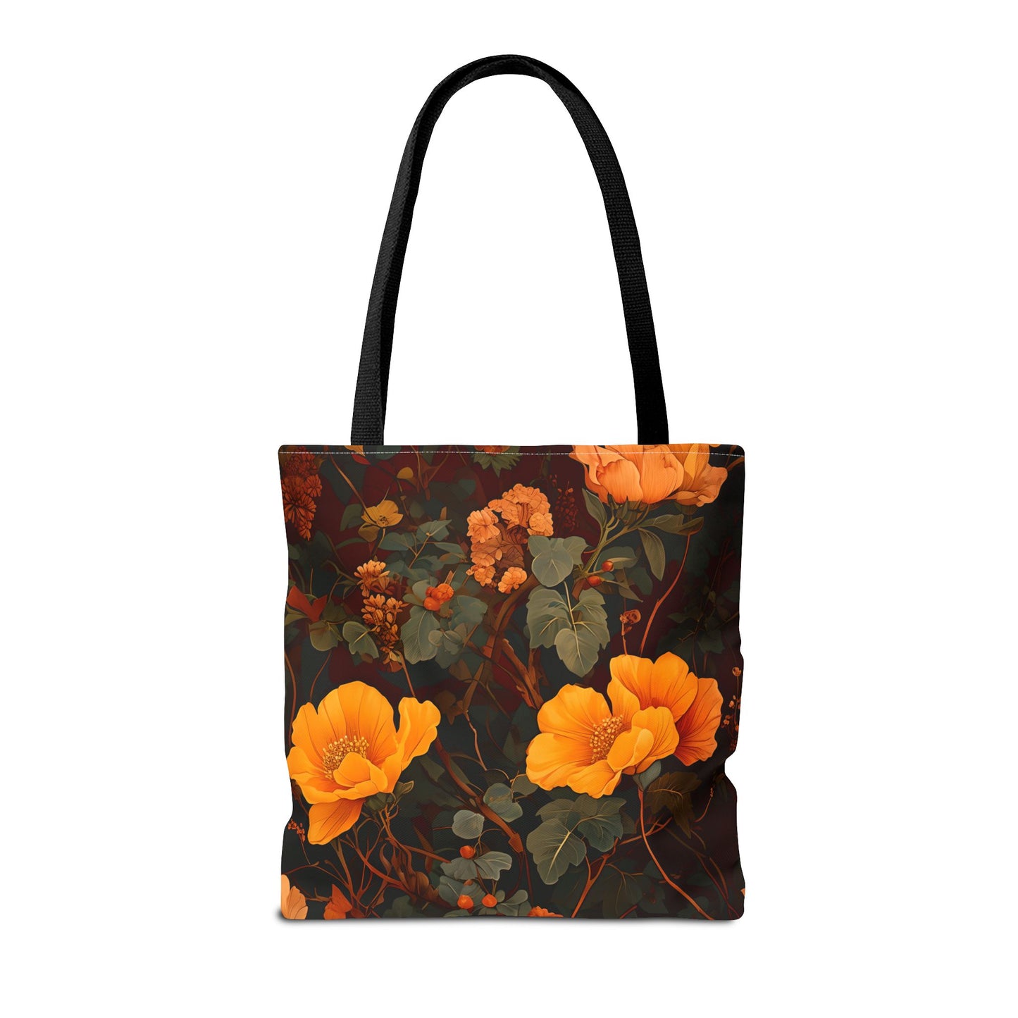 Gene's Golden Floral Tote Bag