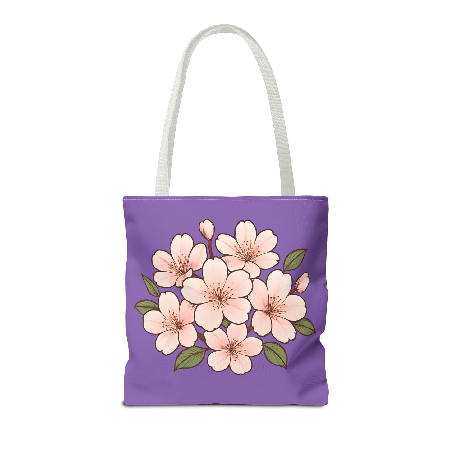 Pedro's Purple Cherry Blossom Tote Bag