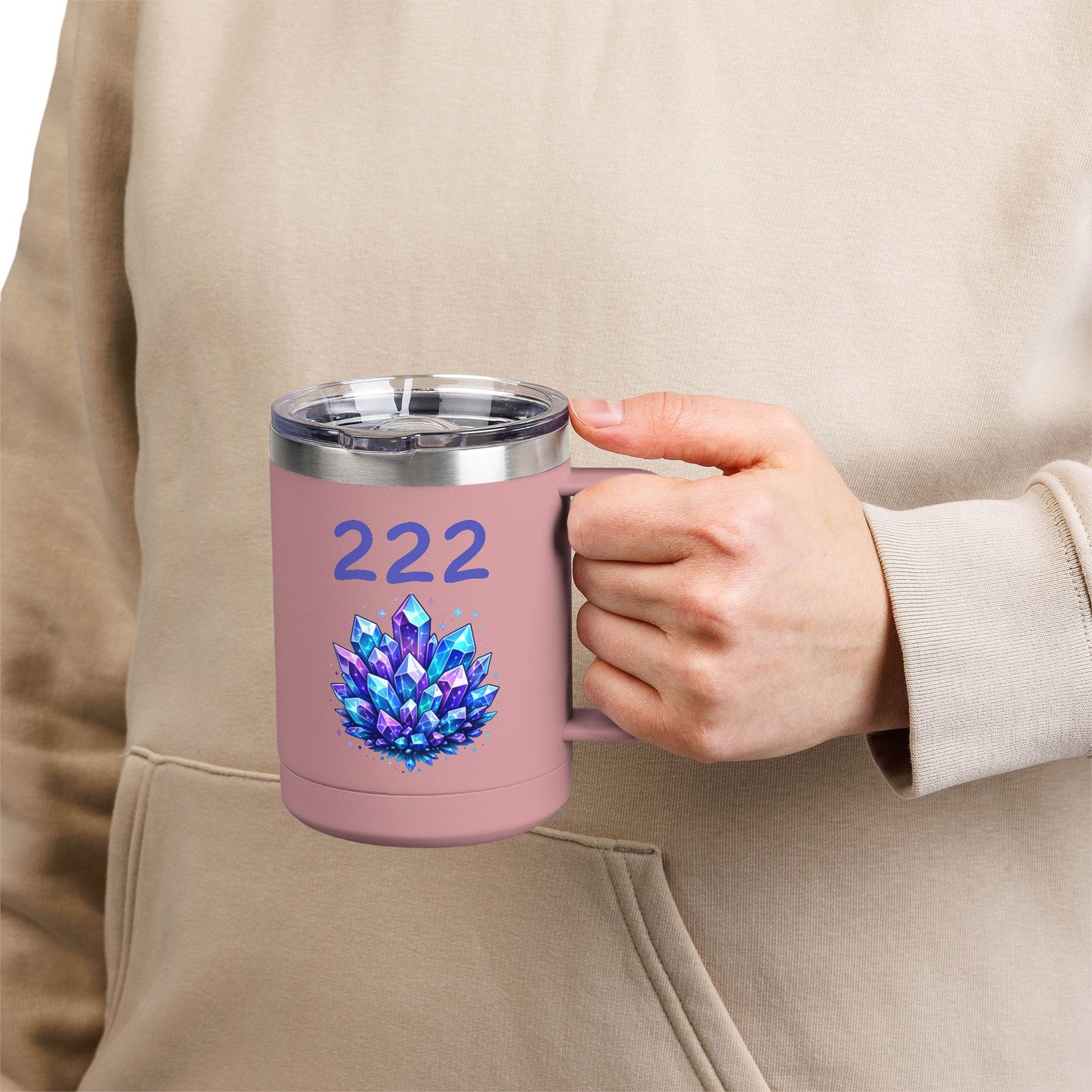 222 Crystal Coffee Mug Tumbler