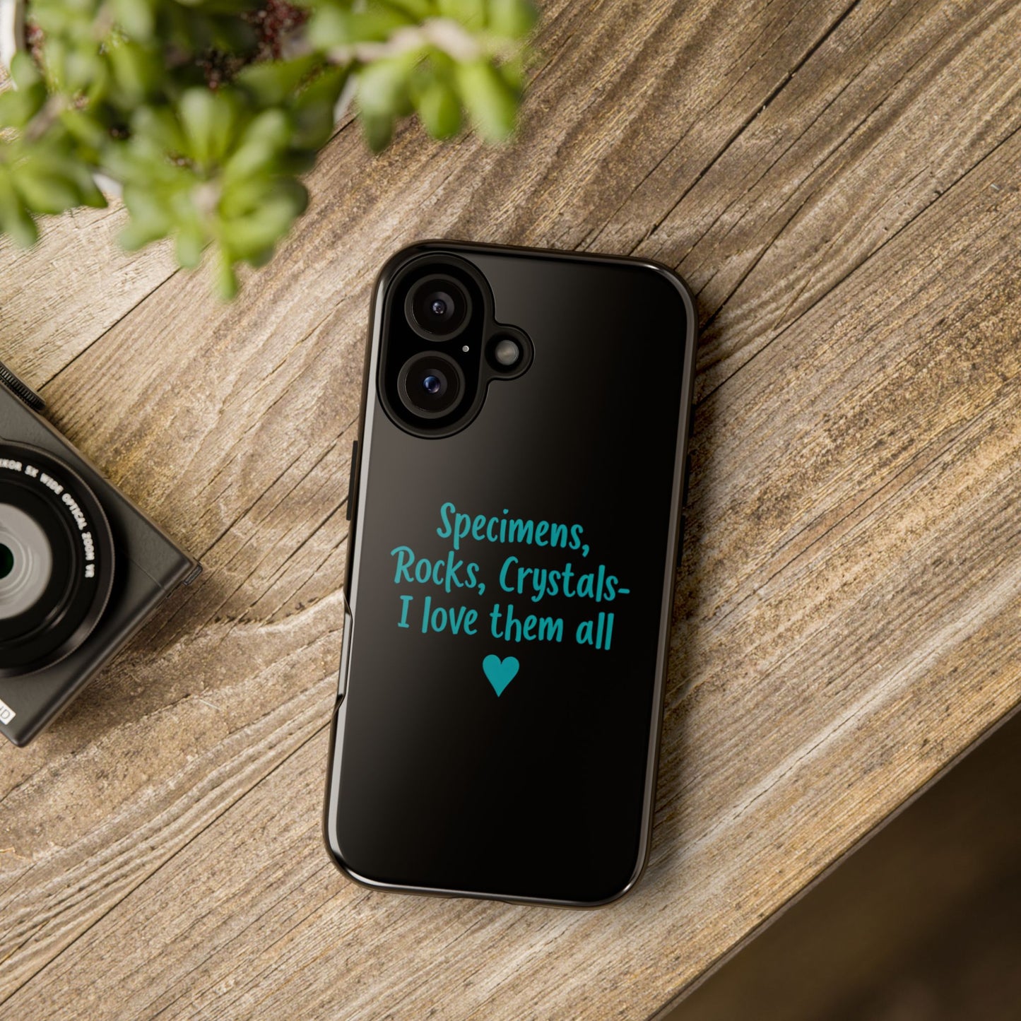 Love Crystal iphone Tough Phone Case