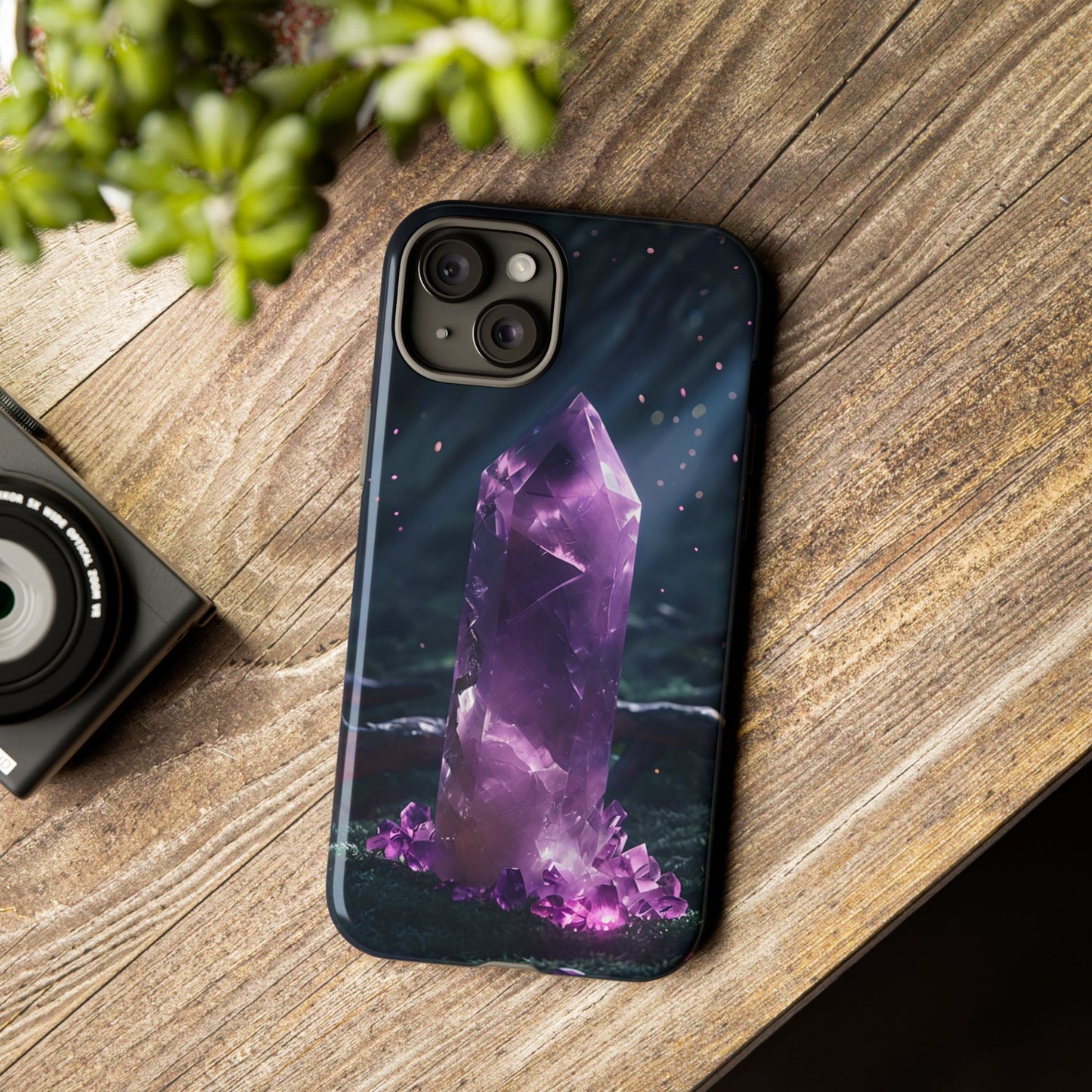 Arnie's Amethyst Crystal Tough Phone Case