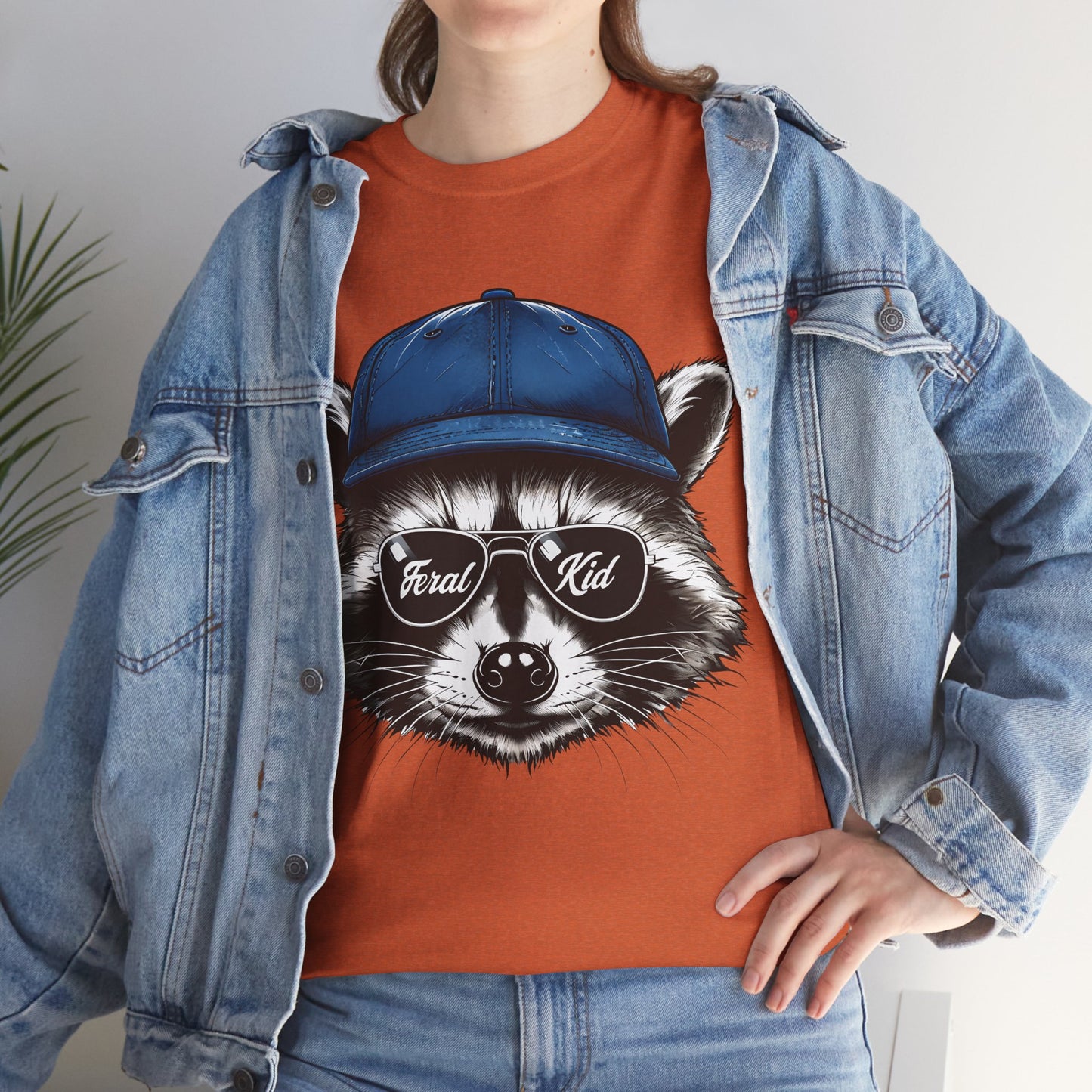 Foley's Feral Kid Raccoon Adult Shirt