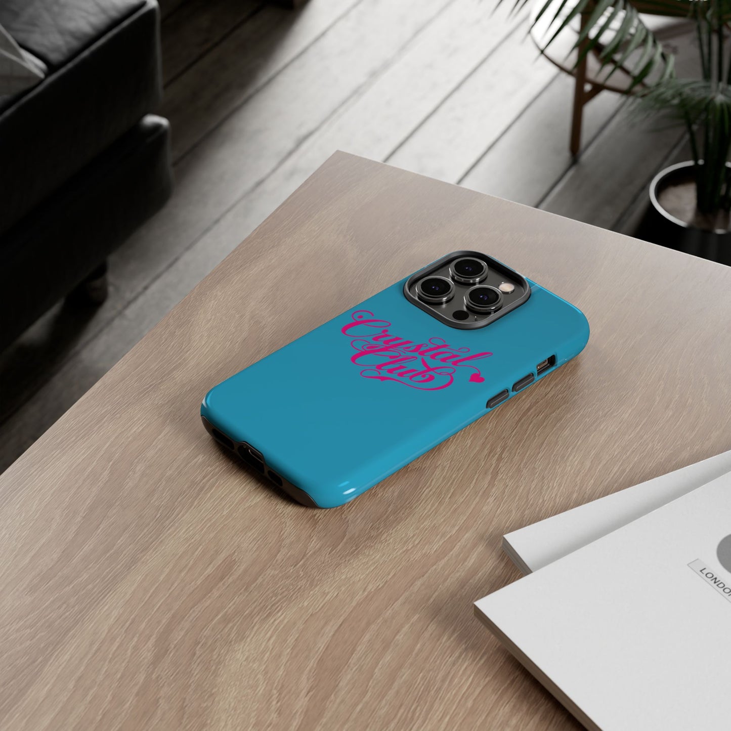 Pink Crystal Club Tough Phone Case