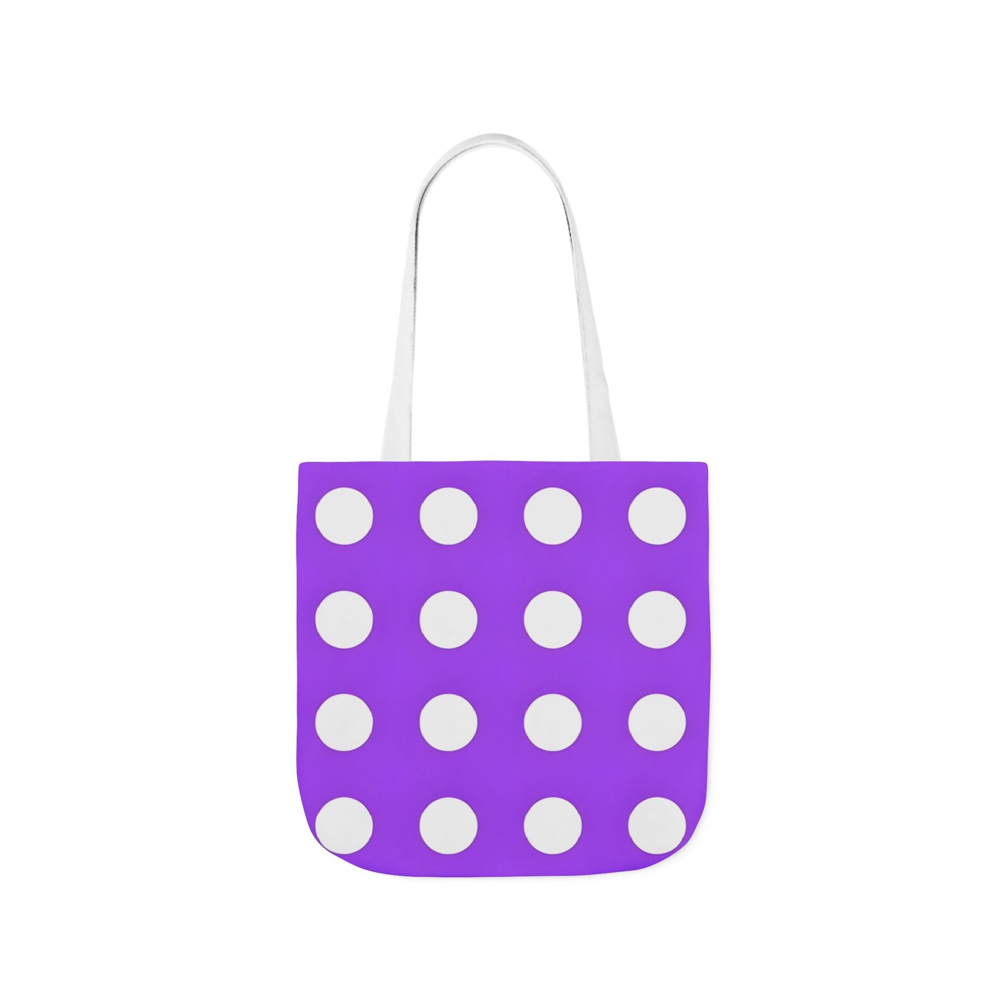 Parker's Purple Polka Dot Tote Bag