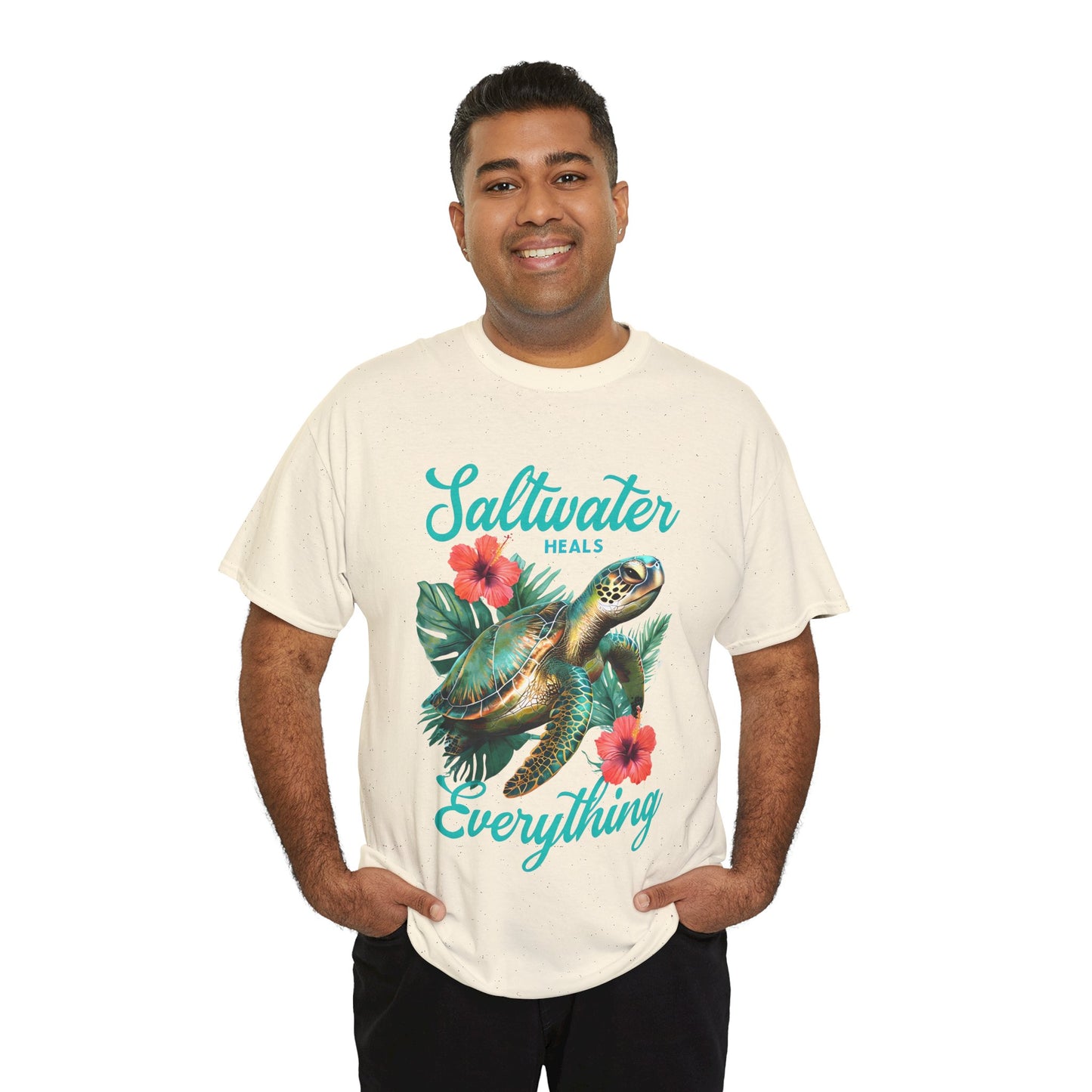 Sally's Saltwater Heals Everything Adult Shirt