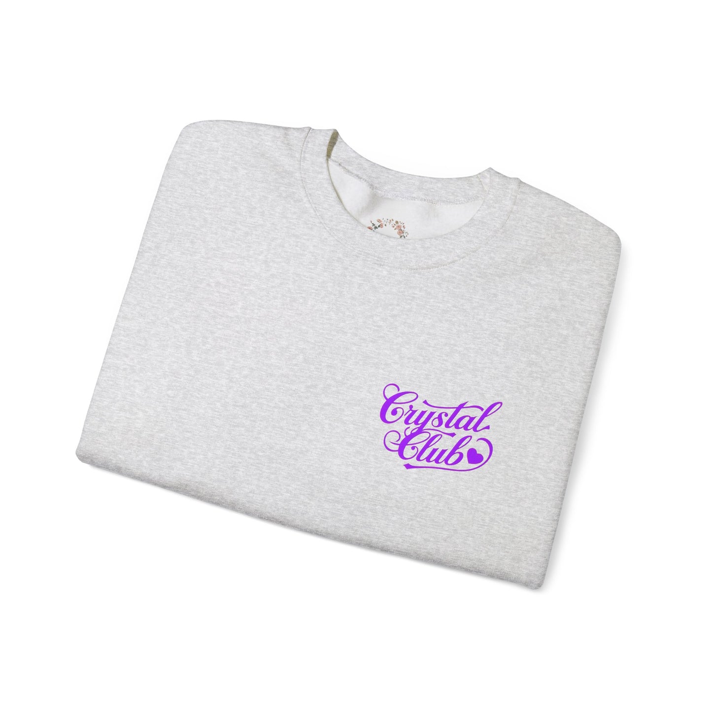 Purple Crystal Club Adult Sweatshirt - Crewneck
