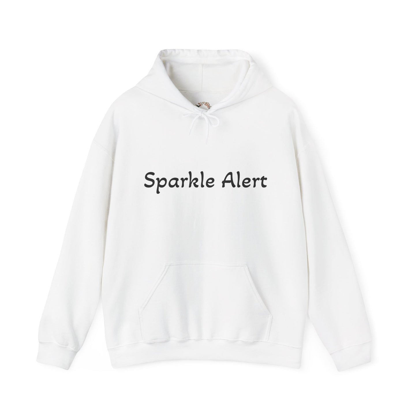 Savanna's  "Sparkle Alert: I wander off for Crystals" Adult Sweatshirt - Hooded
