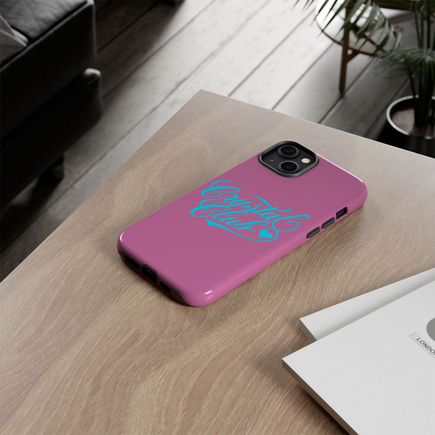 Blue Crystal Club Tough Phone Case