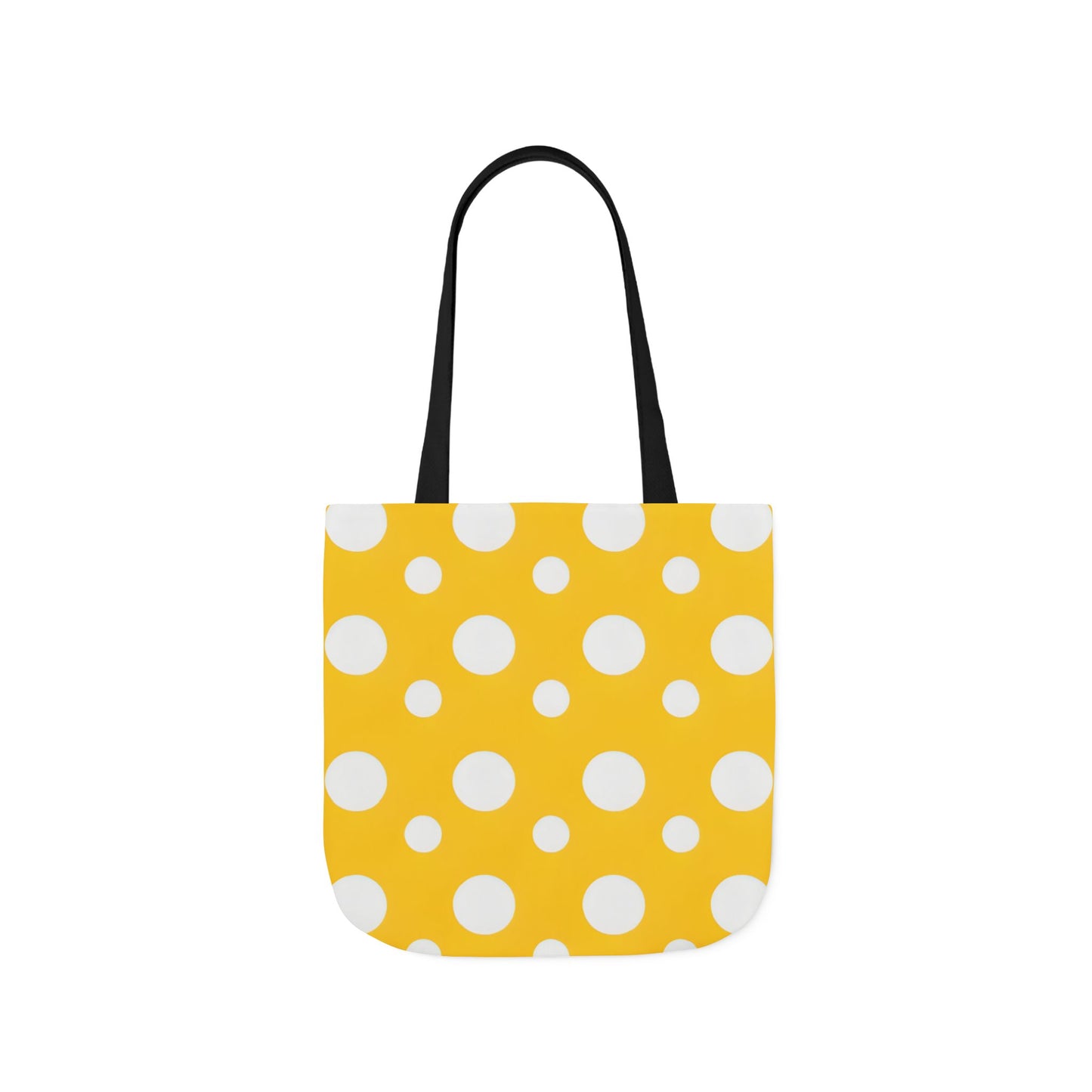 Yuki's Yellow Polka Dot Tote Bag