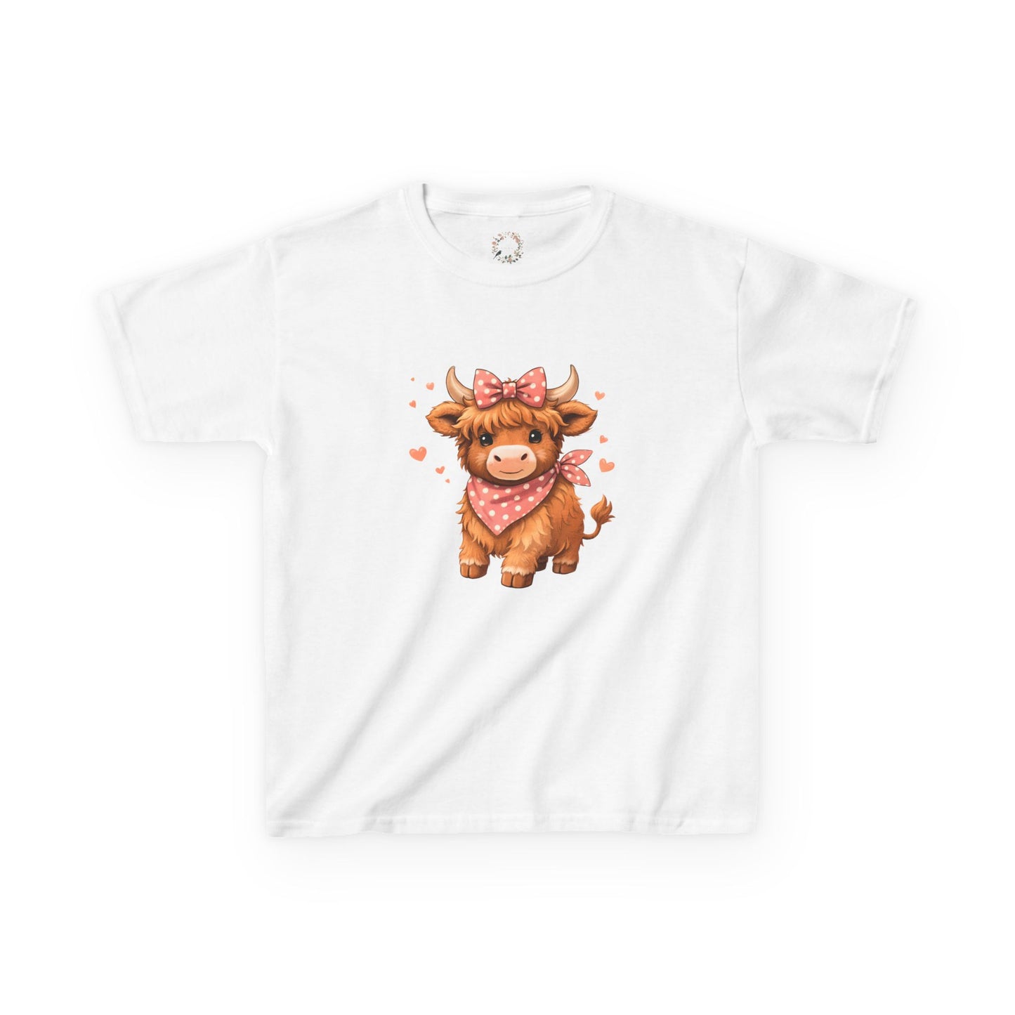 Harley's Highland Cow Youth Top
