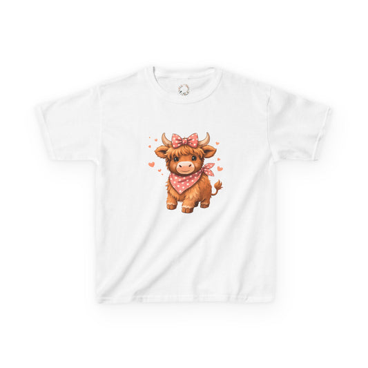 Harley's Highland Cow Youth Top