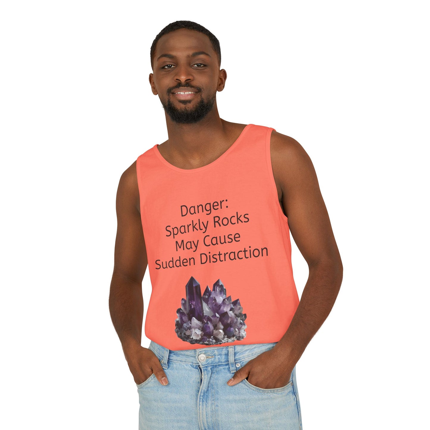 Simba's Sparkly Rocks May Cause Sudden Distraction Tank Shirt
