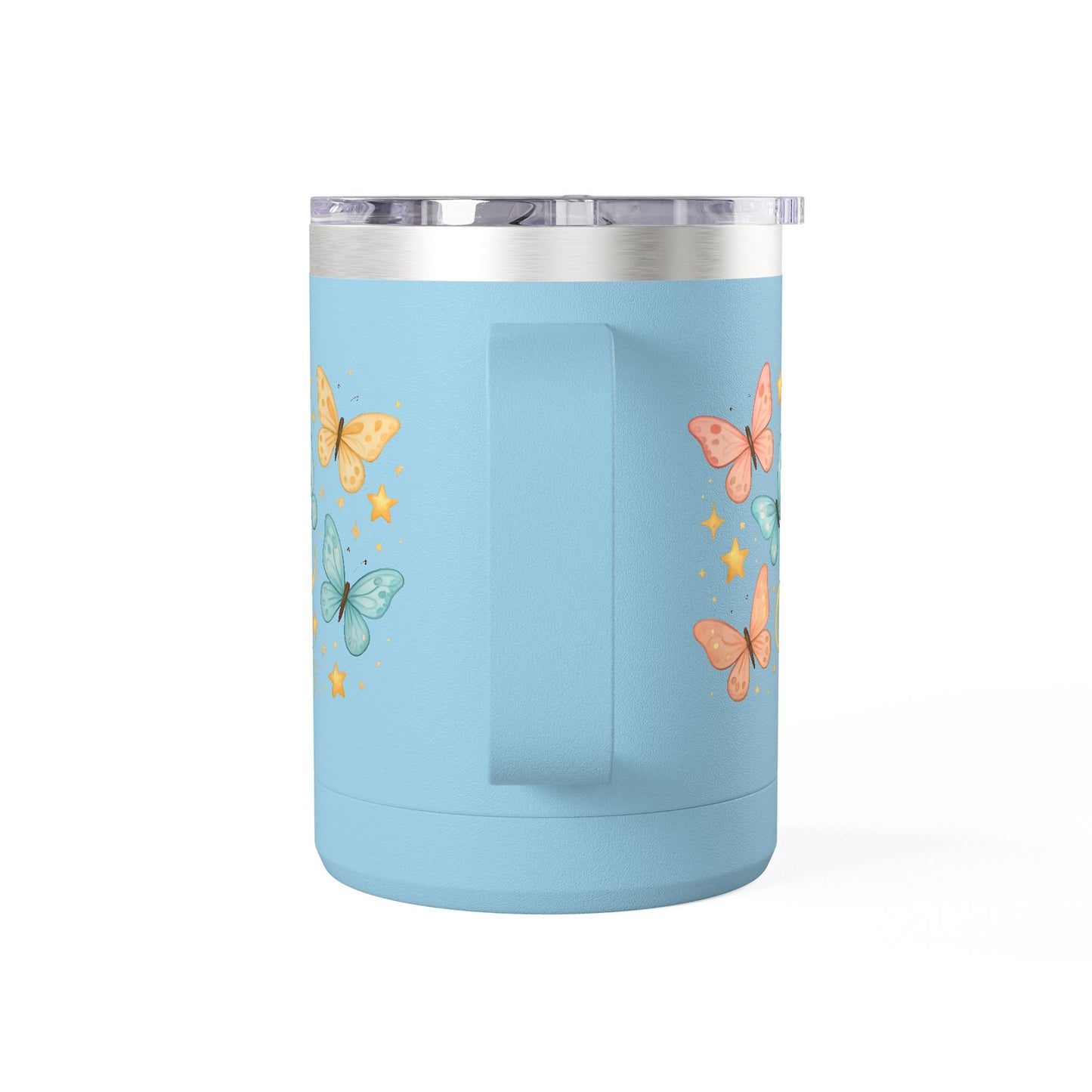 Barb's Butterfly & Stars Coffee Mug Tumbler