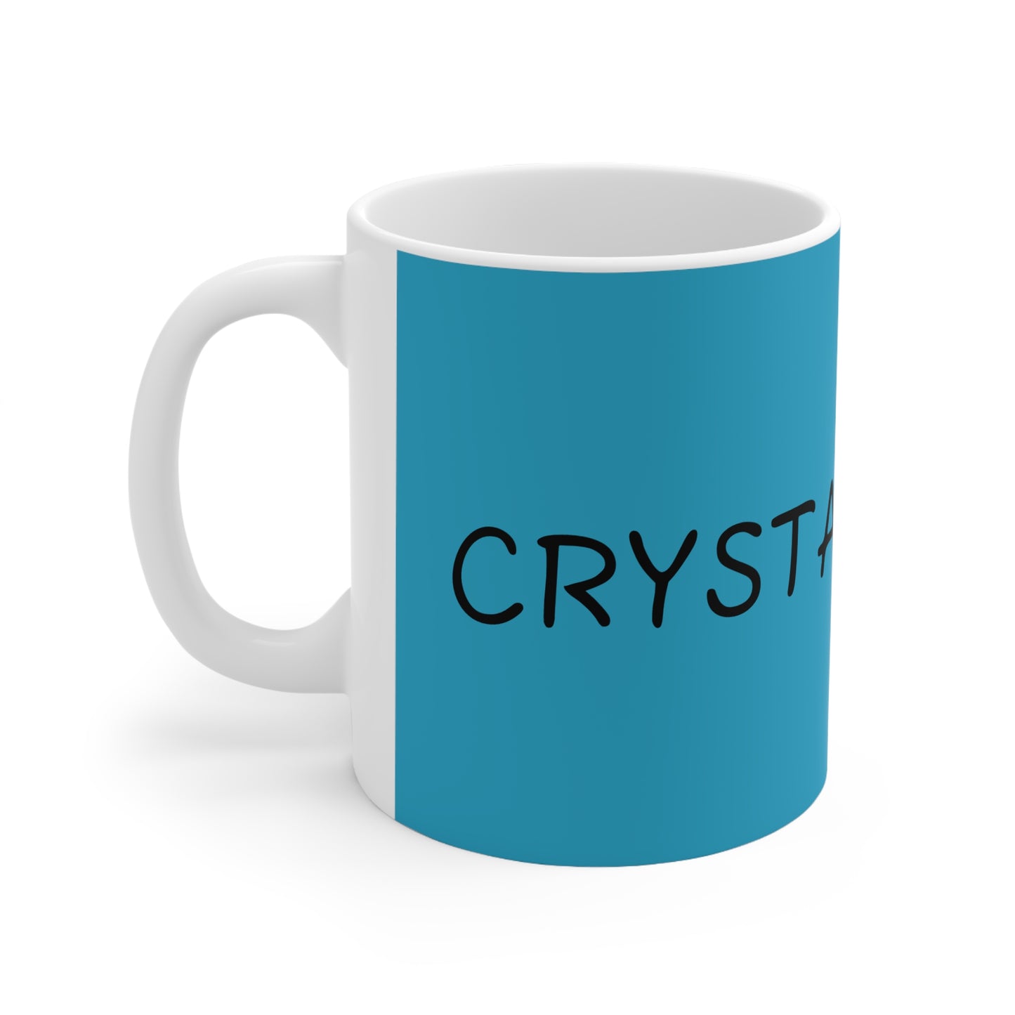 Crystal's Rock Ceramic Mug, Coffee Cup