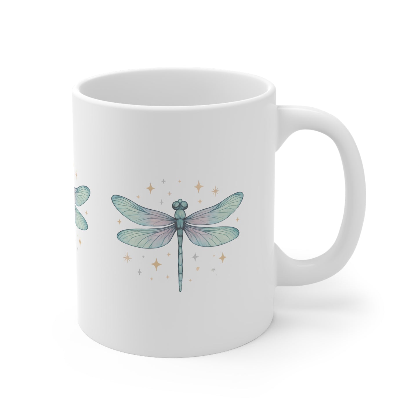 Dorian's Dragonfly Ceramic Mug, Coffee Cup