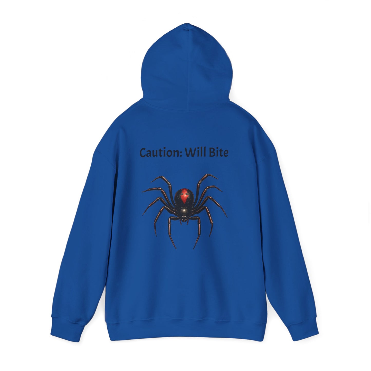 Casper's Caution: Will Bite Adult Sweatshirt - Hooded